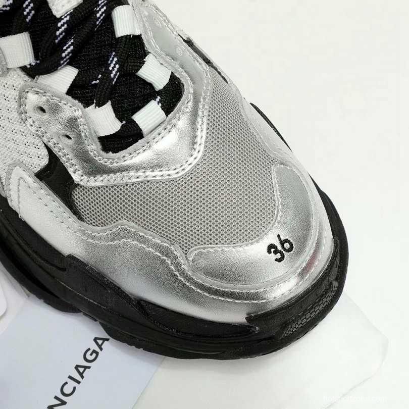 Men/Women Balenciaga Triple-S Sneaker White/Black Item 6380340