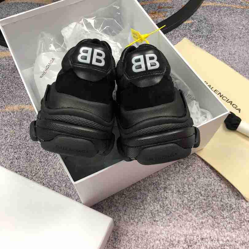 Men Balenciaga Triple-S 2 Sneaker Black