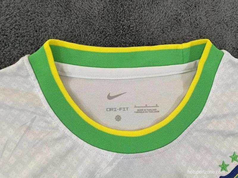 2022 Brazil White Training Jersey