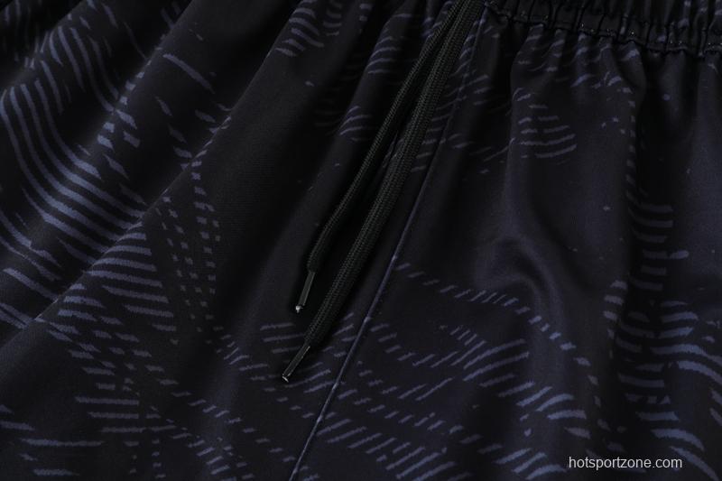 2023 Manchester United Dark Green Half Zipper Tracksuit