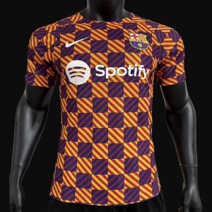 Player Version 22 23 Barcelona Orange Training Jersey