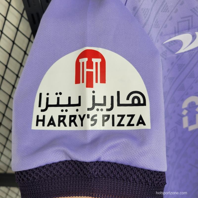 22 23 Al-Nassr FC Forth Purple Jersey