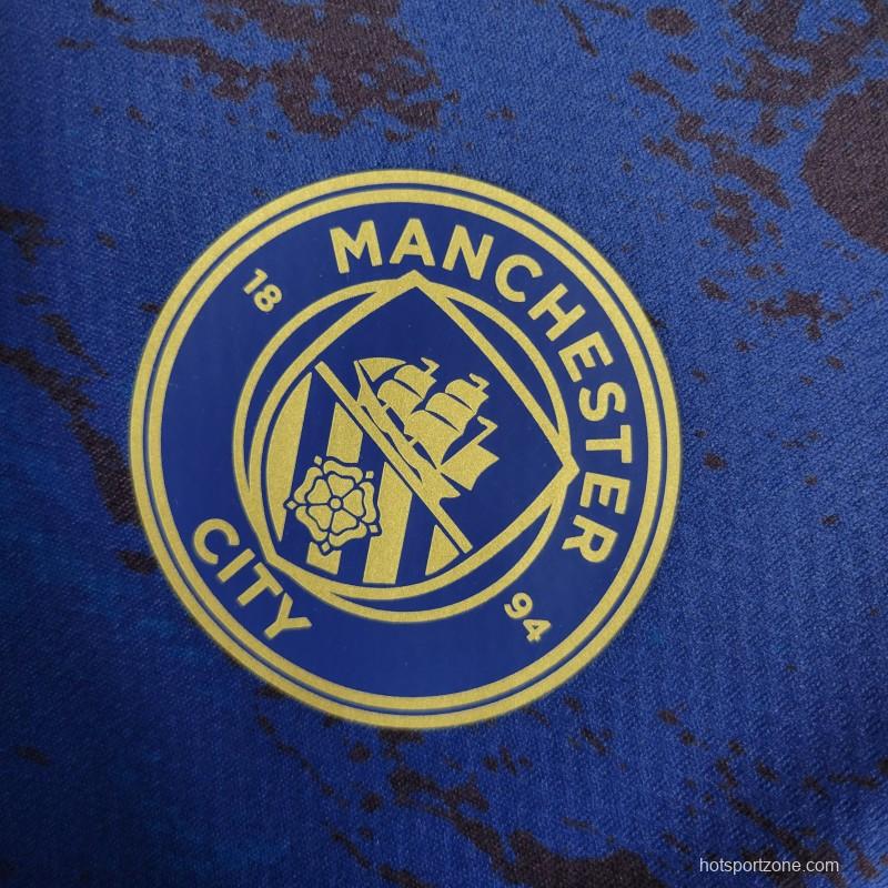 23-24 Manchester City Blue Special Edition Jersey