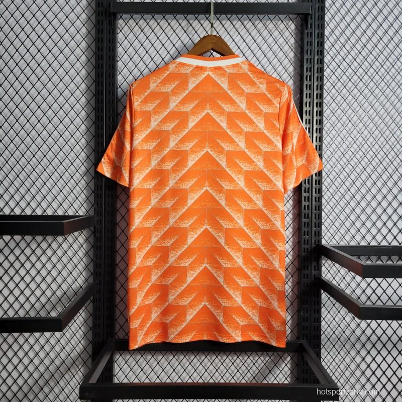 Retro 1988 Netherlands Home Jersey