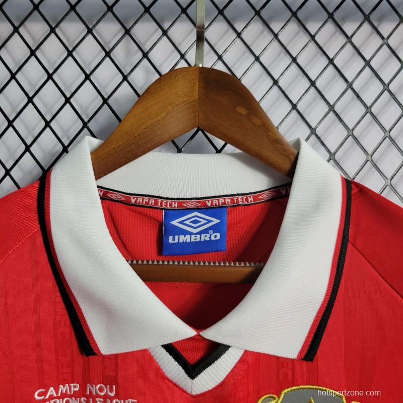 Retro 99/00 Manchester United Home Jersey