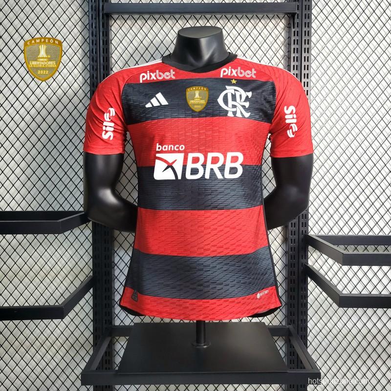 Player Version 23/24 Flamengo With All Sponsors+Patches