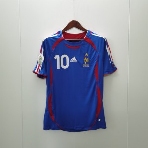 Retro 2006 France Home Jersey