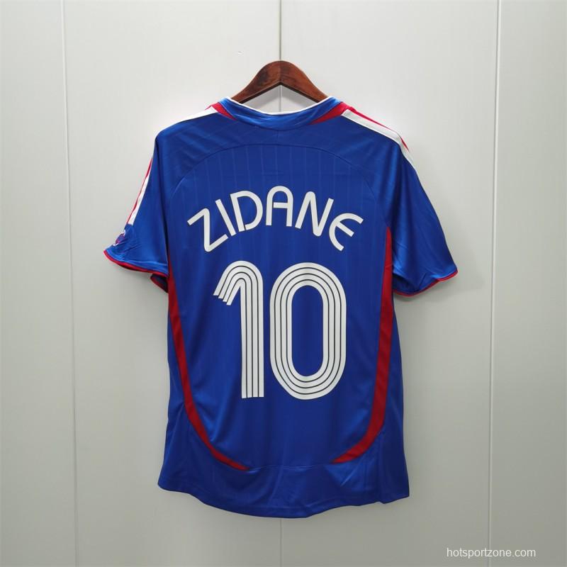 Retro 2006 France Home Jersey