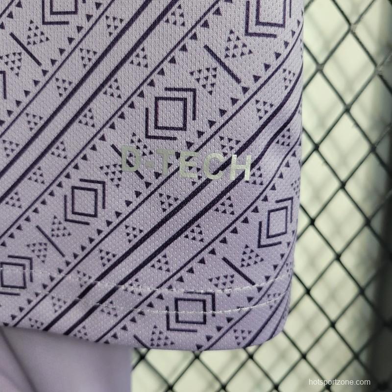 Kids 22-23 Al-Nassr FC Third Purple Jersey Size :16-28