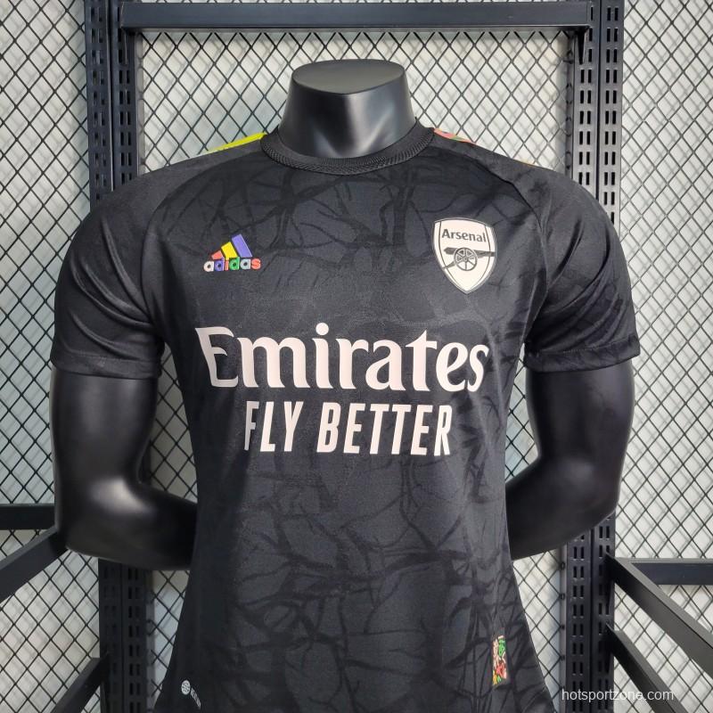 Player  Version 23-24 Arsenal Co-branded Black Jersey