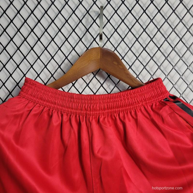 23-24 Shorts Flamengo Red Training Jersey Pants