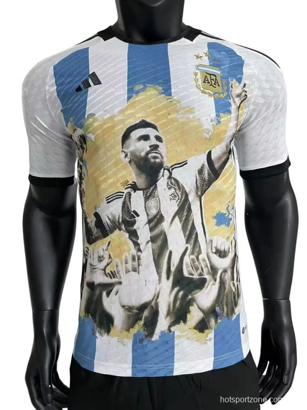 Player Version 2023 Argentina Messi Special Jersey