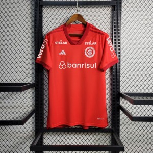 23/24 SC Internacional Home Jersey With Full Sponsors