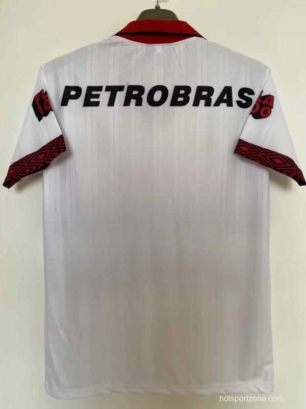 Retro 95/96 Flamengo Away White Special Edition Jersey