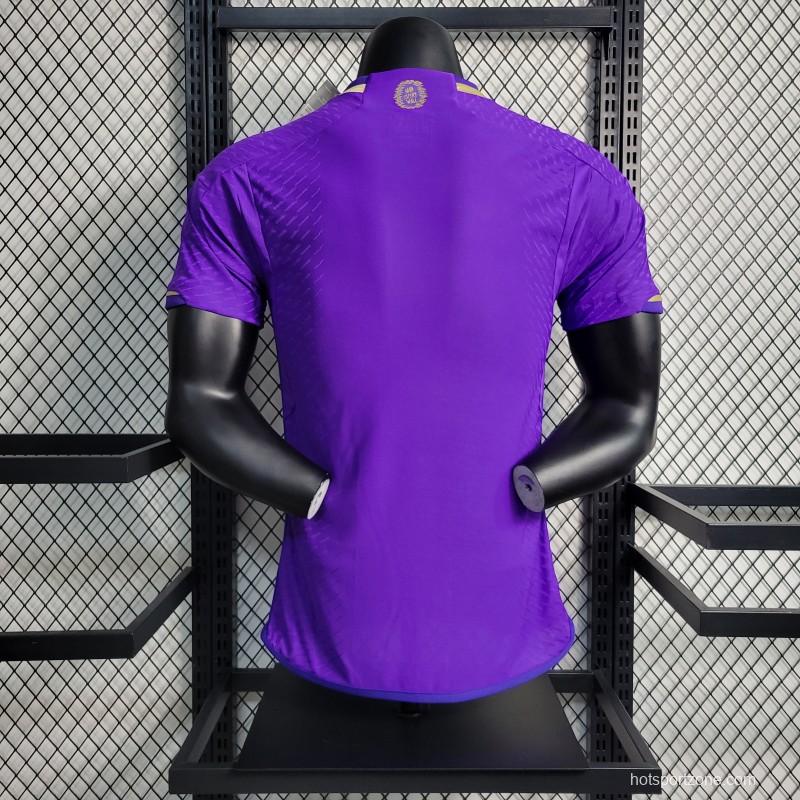 Player Version 23-24 Orlando City Home Soccer Jersey