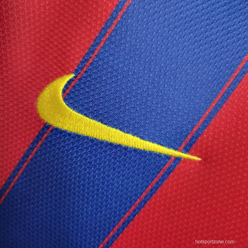 Retro 09-10 Barcelona Home Soccer Jersey