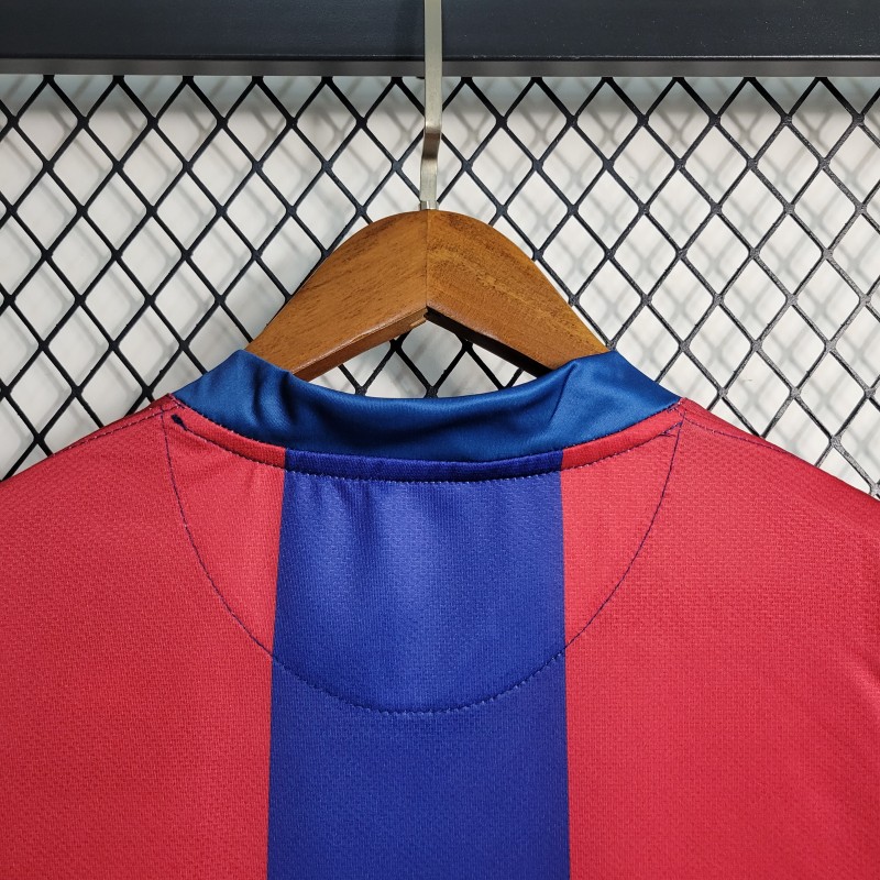 Retro 07-08 Barcelona Home Soccer Jersey