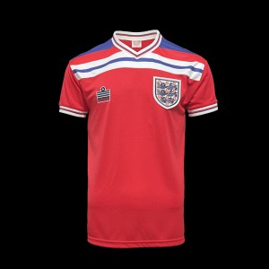 Retro 1982 England Away Soccer Jersey