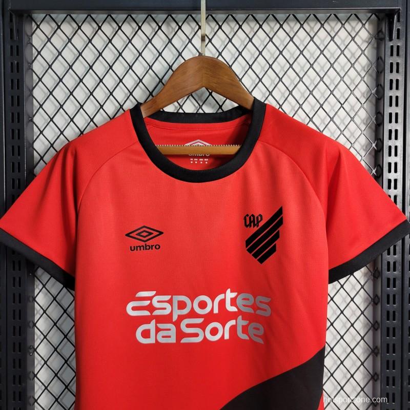 23-24 Women Athletico Paranaense Home Jersey