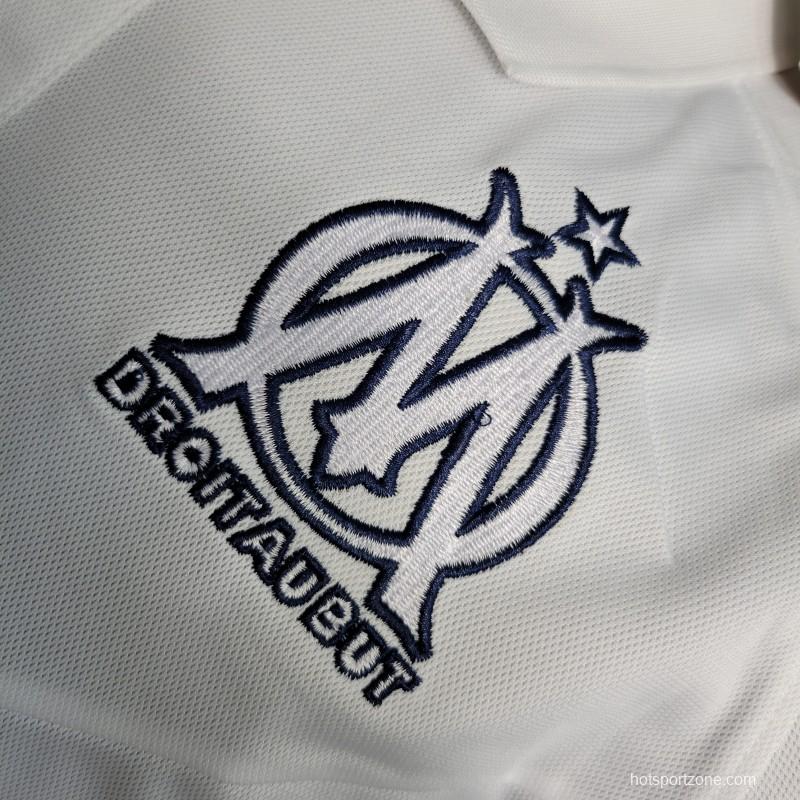 23-24 Olympique Marseille POLO White Jersey