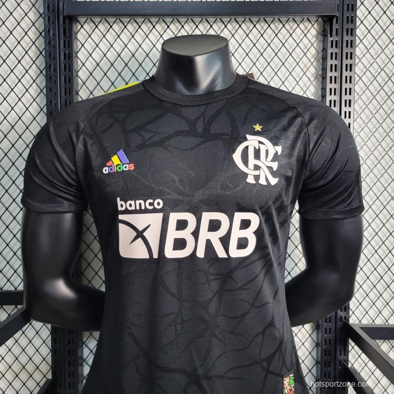 Player Version 23-24 Flamengo Black Co Branded Special Edition Jersey