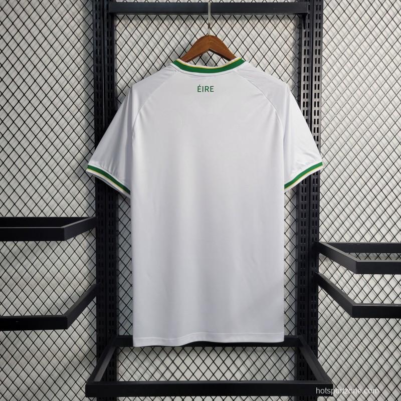 2023 Ireland Away White Soccer Jersey