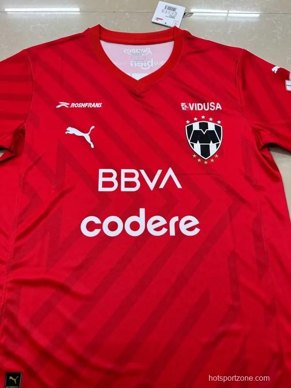 23/24 Monterrey Third Red Jersey