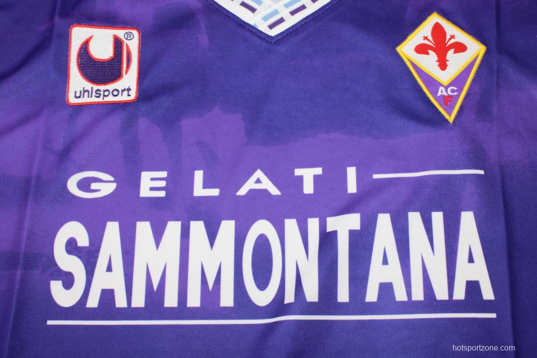 Retro 94/95 Fiorentina Home Jeresy