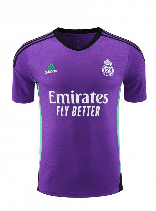 23-24 Real Madrid Purple Short Sleeve+Shorts