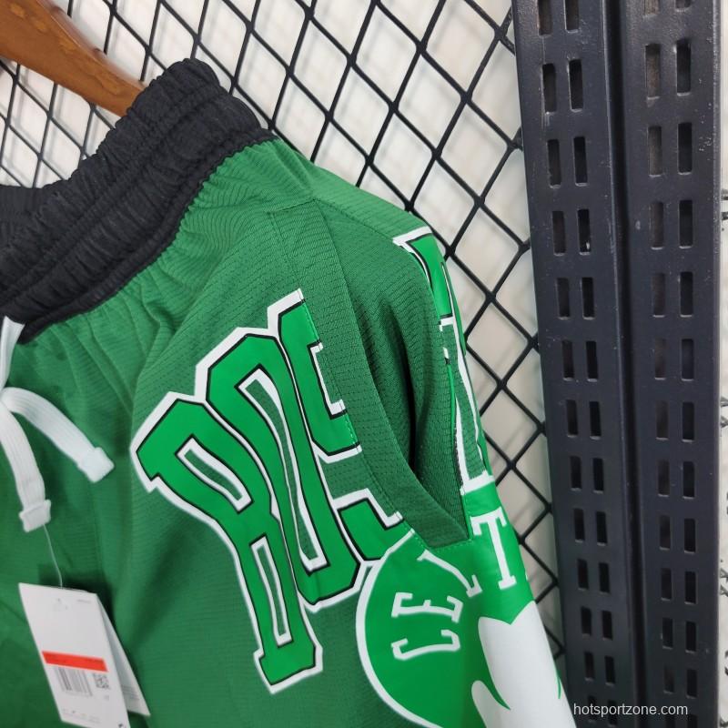 23 24 NBA Boston Celtics Green Shorts