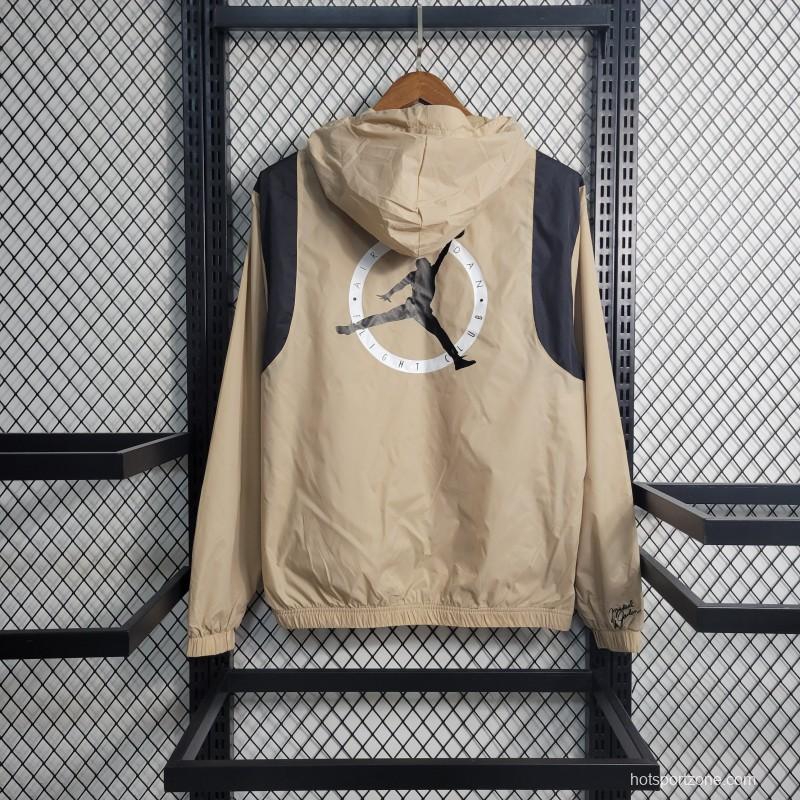 2023 Jordan Beige White Windbreaker