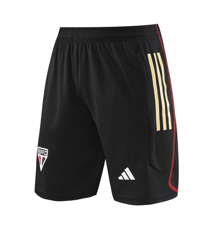 23-24 Sao Paulo Beige Short Sleeve Jersey+Shorts