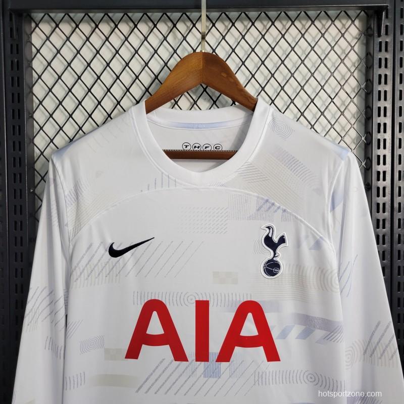 23-24 Tottenham Hotspur Home Long Sleeve Jersey