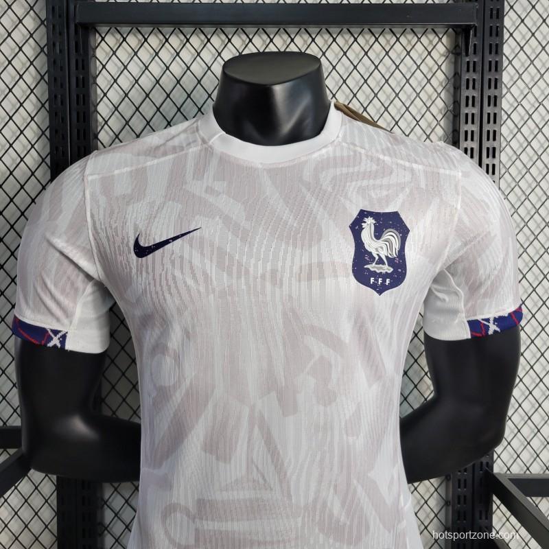 Player Version 23-24 France Away Jersey