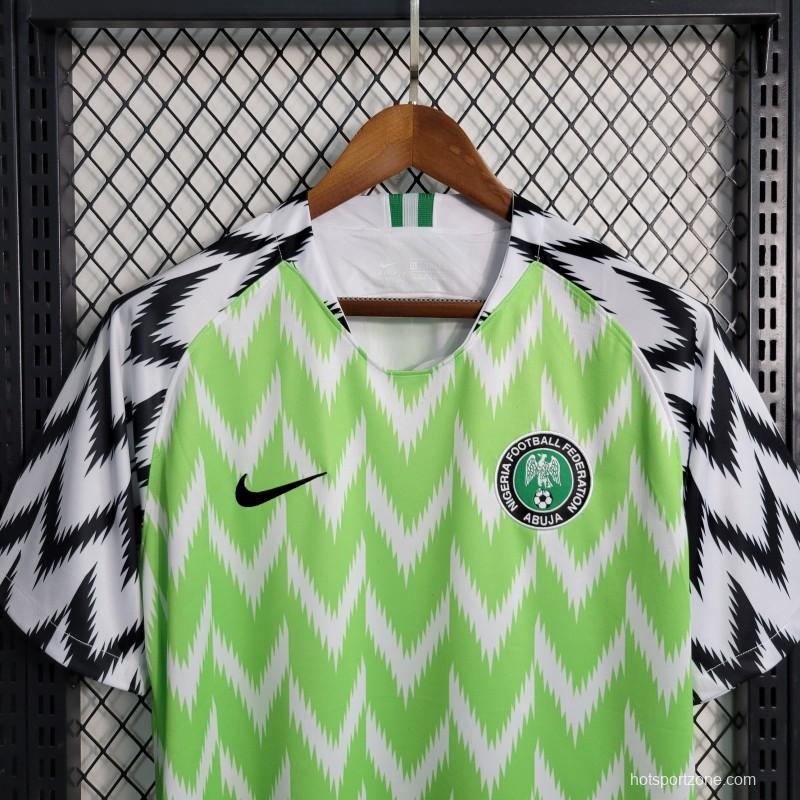 Retro 2018 Nigeria Home Jersey