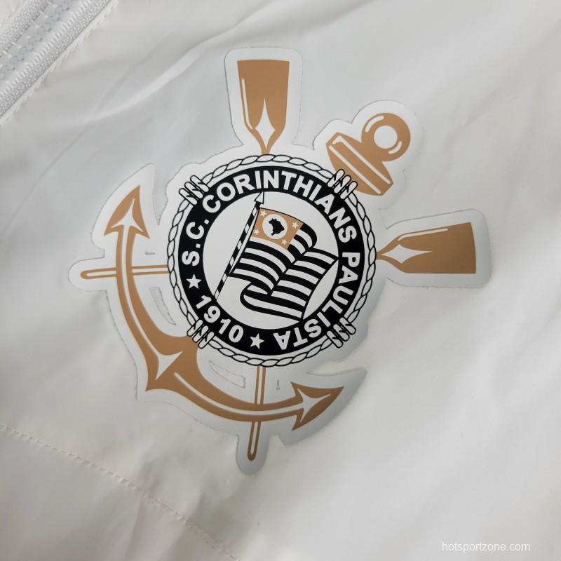 23-24 Corinthians White Windbreaker