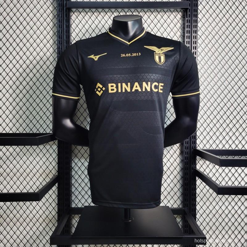 Player Version 23-24 Lazio Black 10th Anniversary Edition Jersey