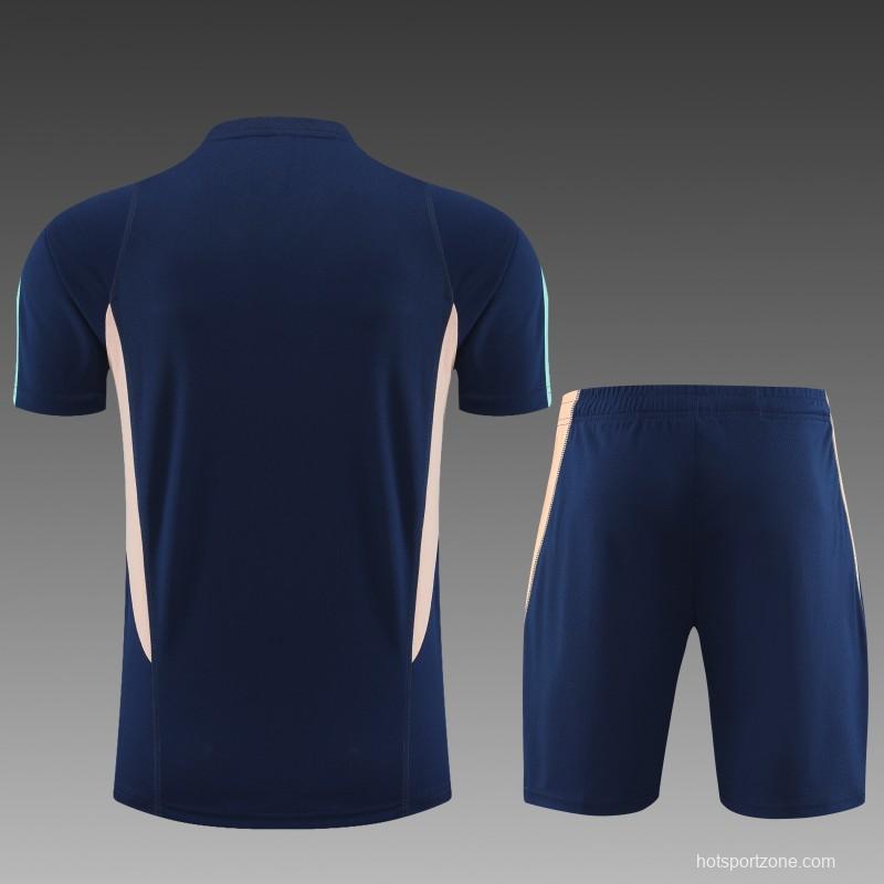 23 24 Ajax Navy Short Sleeve+Shorts
