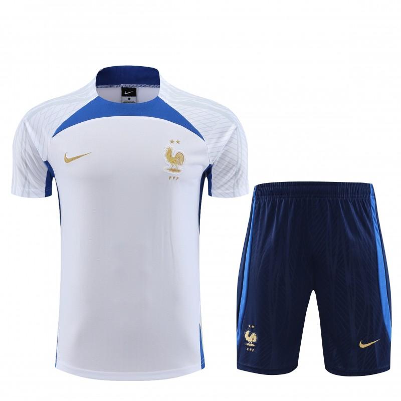 23 24 Inter Milan White Short Sleeve+Shorts