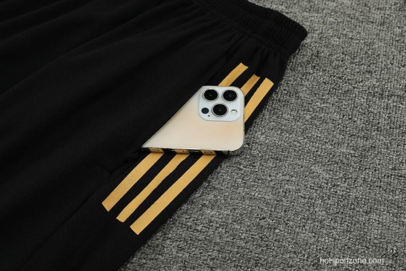23/24 Sao Paulo Black Short Sleeve Jersey+Shorts