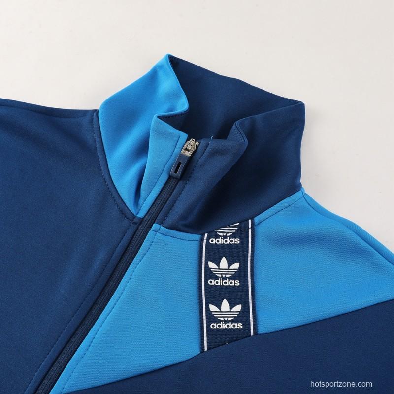 23/24 Adidas Original Navy/Blue Full Zipper +Pants