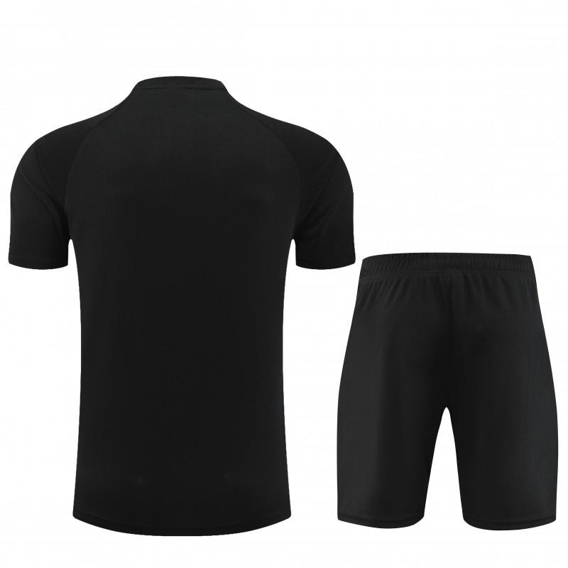 23/24 AC Milan Red Black Short Sleeve Jersey+Shorts