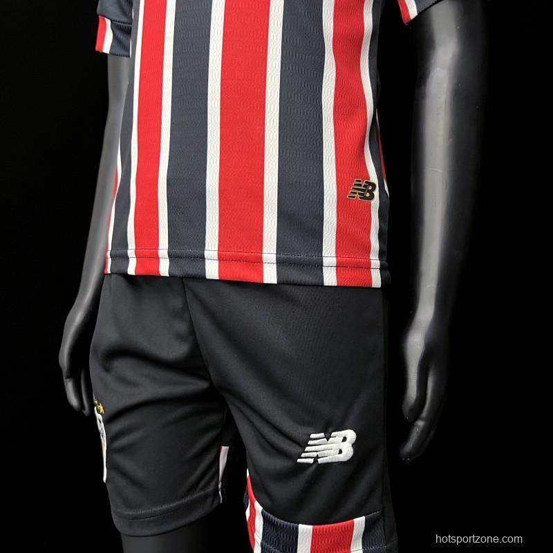 24/25 Kids Sao Paulo Away Jersey