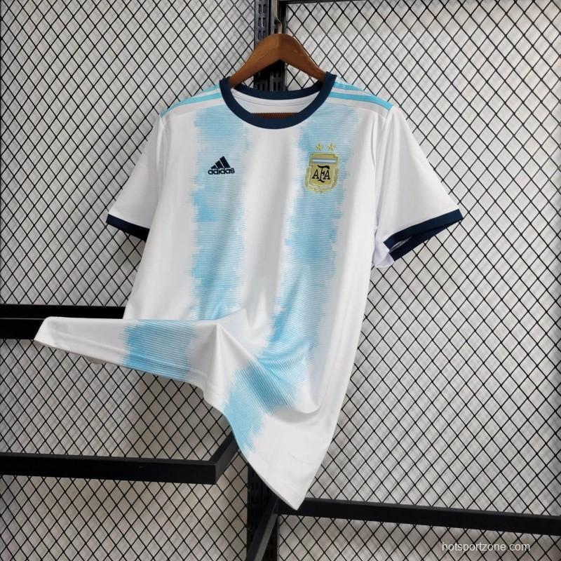 Retro 2019 Argentina Home Jersey