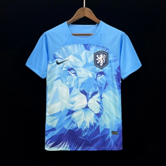 2024 Netherlands Special Blue Jersey