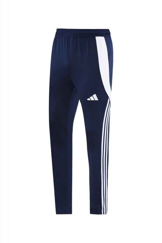 2024 Adidas Blue Half Zipper Jacket+Pants