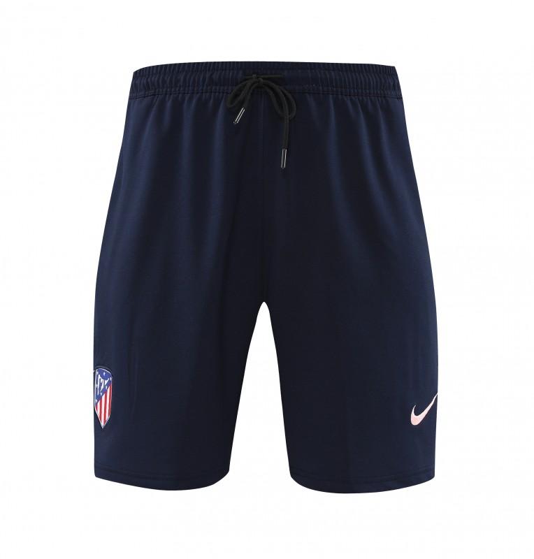 23/24 Atletico Madrid Navy Cotton Short Sleeve Jersey+Shorts