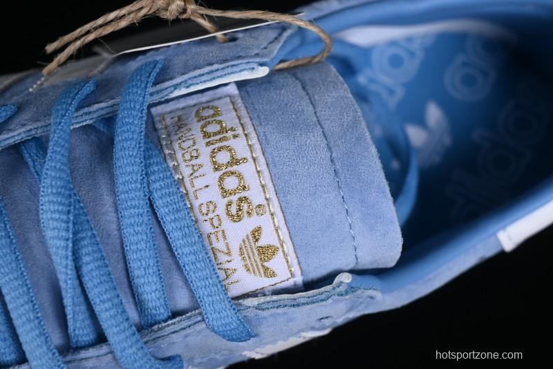 Adidas Handball Spezial Retro Casual Sneakers with Suede Upper and Gum Rubber Outsole - BD7632