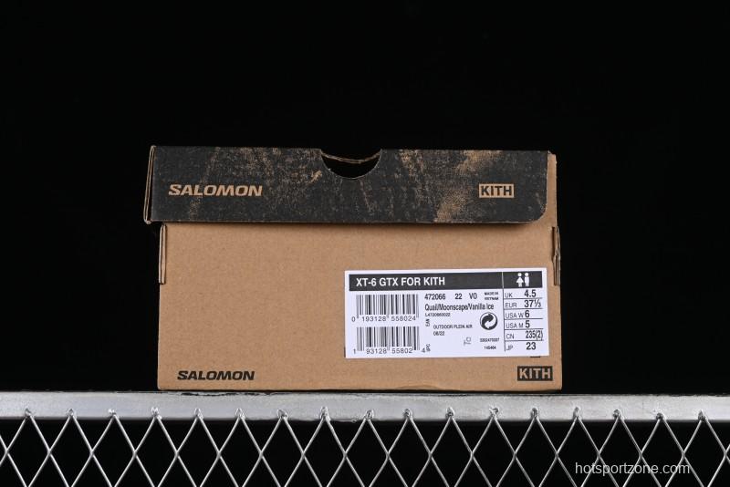 Salomon XT-6 GTX Outdoor Trail Running Shoes - 472066-22