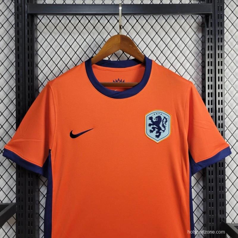 2024 Netherlands Home Jersey